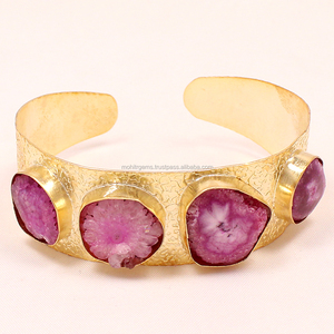 Одноцветный кварцевый браслет с солнечной батареей, 4 камня - Product Image 3