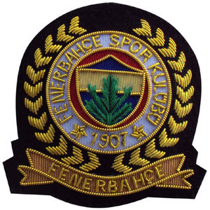 Épaulettes brodées à la main, noir - Product Image 1