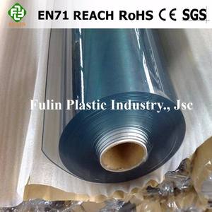 แผ่นพลาสติกพีวีซีใสแบบม้วนพลาสติกพีวีซีนุ่มธรรมดา - Product Image 3