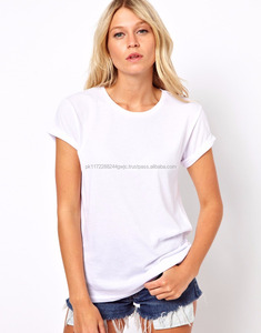 New Design Wholesale Plain Breathable Women Custom logo Printed Summer t <b>Shirt</b> Fine Quality Soft Comfortable Leisure t <b>Shirts</b> - Product Image 1