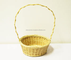 Vente en gros Panier de rangement en bambou Design élégant de fleurs pour offrir en cadeau - Product Image 4