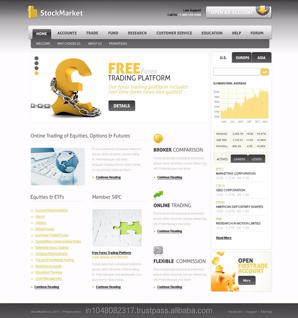 Дизайн веб-сайта B2B B2C C2C