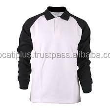 Polos pour hommes de haute qualité manches raglan couleurs personnalisées caractéristiques de compression respirante grande taille conception vierge motif solide - Product Image 4