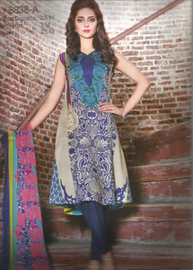 เสื้อผ้าอินเดียและปากีสถาน / ชุดปากีสถานแบบ Salwar Kameez ราคาส่งถูก / ชุดพันจาบสำหรับผู้หญิง - Product Image 6