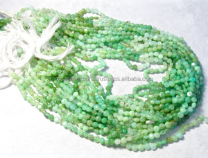 ลูกปัดเหรียญพลอยสีเขียวคริสโซเพรสลูกปัดแก้วทรงหลวม/คริสตัล/โคมไฟสำหรับทำเครื่องประดับ - Product Image 3