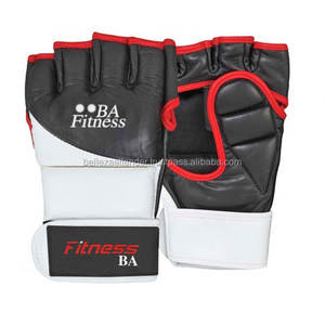 Profesional 7oz PU cuero MMA y guantes de boxeo para entrenamiento para Sparring - Product Image 1