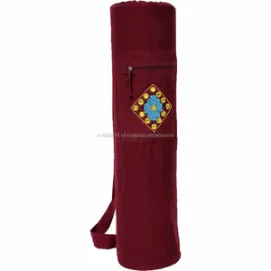 Newly Design Top Fashion Embroidery Design Yoga Mat Bag For Yoga Class Buy at Less Market Price