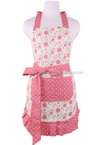 <b>Stripe</b> Blue & White Kitchen Apron <b>Towel</b> With One Big Pocket for Kitchen Use Indian Supplier - Product Image 3