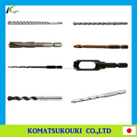 Extracteurs de vis en spirale TRUSCO Tough Safe (1-12 pièces) en acier au carbone moyen pour retirer les vis et boulons cassés, origine Japon
