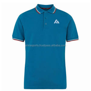 100% coton écologique pour polo Jersey uni avec motif imprimé compressé - Product Image 1