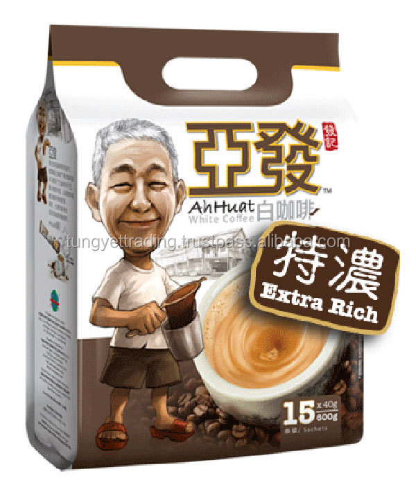 Premium White Coffee from Malaysia - Ah Huat White Coffee (Extra Rich)