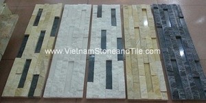 Natural Stone Exterior Wall Cladding From Vietnam Cultured Stone, Chisselled, Wall Claddings - Product Image 2