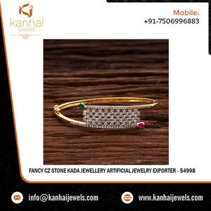 Joaillerie fantaisiste en pierre CZ, extracteur de bijoux Kada, Imitation - Product Image 2