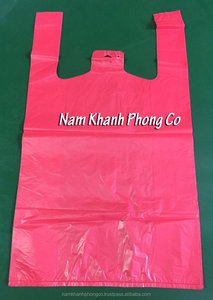 พิมพ์เสื้อยืดถุงพลาสติก LDPE/ HDPE สำหรับการช็อปปิ้ง - Product Image 6