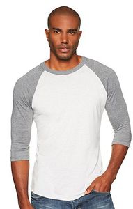 Next Level Apparel Camiseta de manga raglán tri-blend Unisex 3/4-Hecho de 50% poliéster, 25% algodón y 25% rayón - Product Image 3