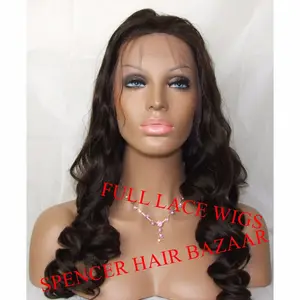 TOP QUALITY VIRGIN HUMAN HAIR REMY HAIR FRONT LACE WIGS WITH CHEAP PRICES INDIA NO SHEDDING NO LICE