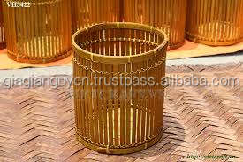 Cesta de Bambú_Precio Más Bajo y Alta Calidad, Cesta Redonda de Bambú y Ratán para Pan y Fiestas de Picnic - Product Image 6