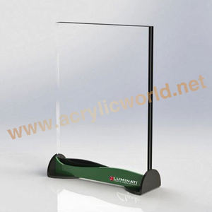 Soporte de menú de plástico, base de señal de menú - Product Image 3