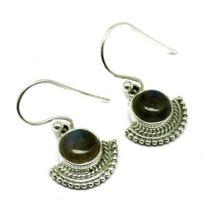 Labradorite bleue, pendentif en argent Sterling 925, Design en argent 2018, bijoux de créateur en argent, vente en gros - Product Image 1