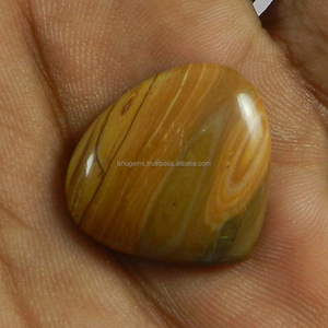 21*23mm Wagul jasper 3.08 gms Heart Cabochon gemstone IG0250 - Product Image 1