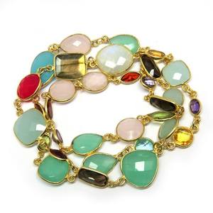 Colliers créatifs en argent Sterling 925 avec plusieurs pierres, Design Unique, bijoux en argent en ligne - Product Image 6