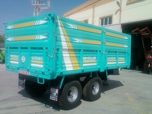 Freno mecánico de doble eje para granja, remolque de inclinación de 10 tonos - Product Image 3