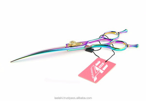 <b>Scissors</b> for Professional Groomers <b>Dog</b> <b>Scissors</b> HOT SELL <b>Dog</b> Grooming Curved <b>Scissors</b> for Pets Hair Cutting Shears - Product Image 3