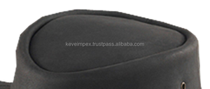 Top Quality Genuine Cow Leather <b>Hat</b> Black Color <b>Hat</b> USA - Product Image 4