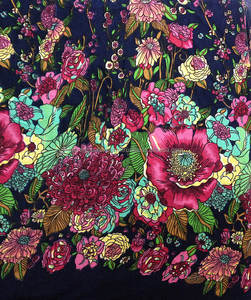 Jupe rayonne imprimée florale pour femme | Jupe longue bohème avec taille élastique - Product Image 6