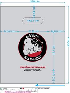biodegradable die cut bag with top fold and bottom gusset - Product Image 2