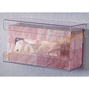Caja de pañuelos de acrílico transparente personalizada de fábrica/caja de pañuelos de acrílico de color de alta calidad/servilletero - Product Image 2