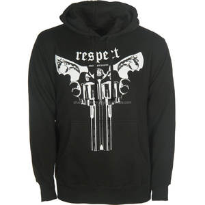 Sudadera con capucha extragrande de algodón French Terry personalizada para hombre, sudaderas con letras de talla grande lisas con forro polar grueso y hombros caídos - Product Image 4