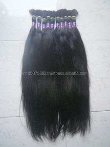 100% Unprocessed Indian Virgin Remy Single Drawn Human Hair for <b>Braids</b> - Product Image 2