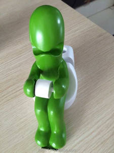 2015 divertido baño de diseño niño dispensador de cinta de sostenedor de la pluma con el titular de la tarjeta/interesante gadget para la oficina en casa/regalo del festival - Product Image 4