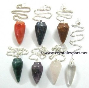ลูกตุ้มกรวยพลอยสารพัน: ลูกตุ้มอาเกต - Product Image 1