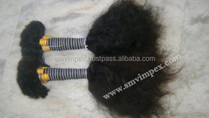 Cheveux humains indiens Remy bruts alignés sur les cuticules, 100% meilleures tailles, cheveux indiens vierges en vrac Remy, prix réduit - Product Image 3