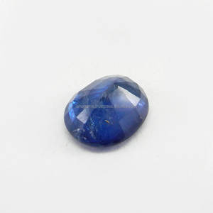 Saphir bleu de Ceylan naturel unique 9.0 Cts taille émeraude 11X13mm pierre précieuse en vrac - Product Image 2