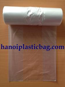 HDPE/LDPE unprinted clear flat bag on roll 6 mic - Product Image 2