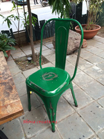 Chaise de salle à manger en fer de style industriel moderne pour usage domestique, marque Shiva, en provenance d'Inde