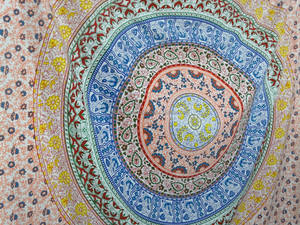 Tapiz de Mandala indio, decoración de pared Hippie bohemio, colcha Doble - Product Image 2