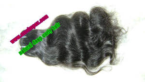 100% Waft de cabello humano indio de calidad. Máquina de tejido de cabello humano Remy indio - Product Image 3