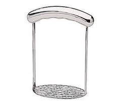 Venta al por mayor herramientas de la cocina Bambú de la manija de acero inoxidable Potato Masher - Product Image 5