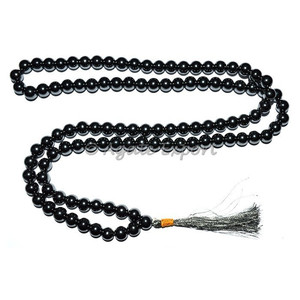 Vente en gros de perles de prière hindu jap mala, sentiment spirituel, perlées, polies 108 perles Jap Mala, vente en gros de pierres précieuses Mala - Product Image 1