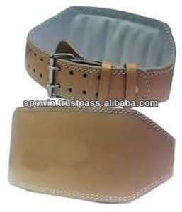 2024เข็มขัดยกน้ำหนักยกน้ำหนักหนังแบบปรับได้โลโก้ได้ - Product Image 2