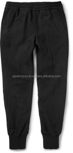 Compra a granel de ropa, pantalones de chándal ajustados para hombre, pantalones de chándal teñidos de color sólido, fabricante personalizado de confianza - Product Image 2