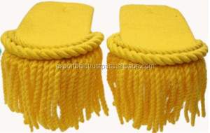 Hombreras de Seda Hechas a Mano OEM con Flecos, Colores Personalizados para Abrigos, Chaquetas, Túnicas y Uniformes para Equipos de Defensa Personal - Product Image 5