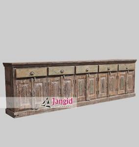 Mueble de madera reciclada para sala de estar - Product Image 3