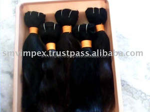 Cabello Virgen de Grado 12A. Sin Caída ni Enredos. Cabello Humano Remy para Tejido. Cabello Virgen de Buena Calidad de la India - Product Image 2