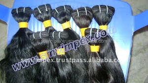 Cabello humano indio de alta calidad, material 100% natural, textura de onda natural, directo de la India - Product Image 4