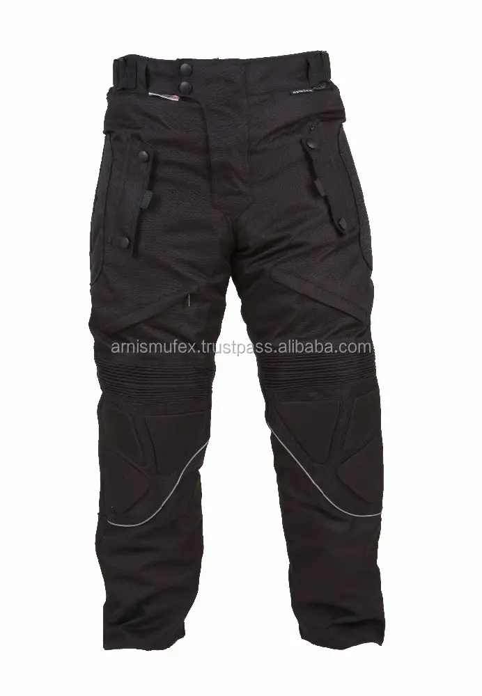 Pantalon de moto Kevlar Cordura avec protection CE